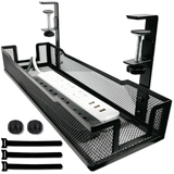 Mesh Black Cable Management Tray